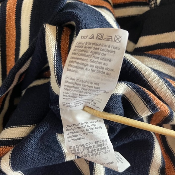 Texture and Thread Madewell Womens Size XS Sweater Black White Long Sleeve - Picture 5 of 5